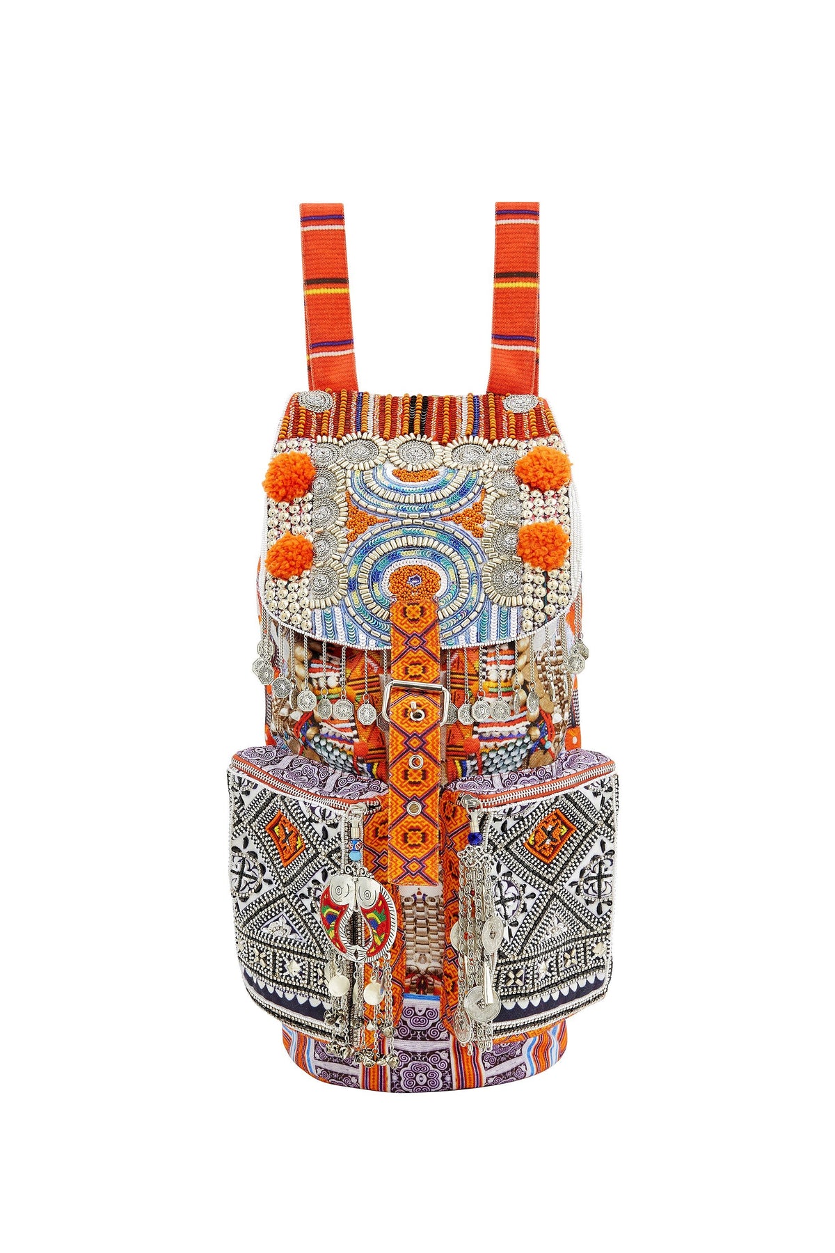 TREASURE CHEST EMBROIDERED BACK PACK