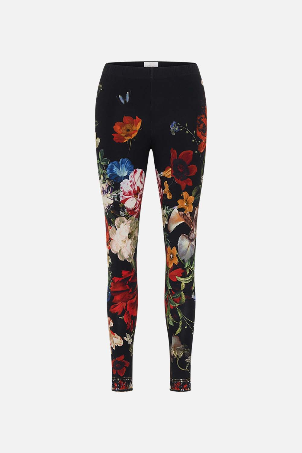 CAMILLA floral print leggings in A Still Life print