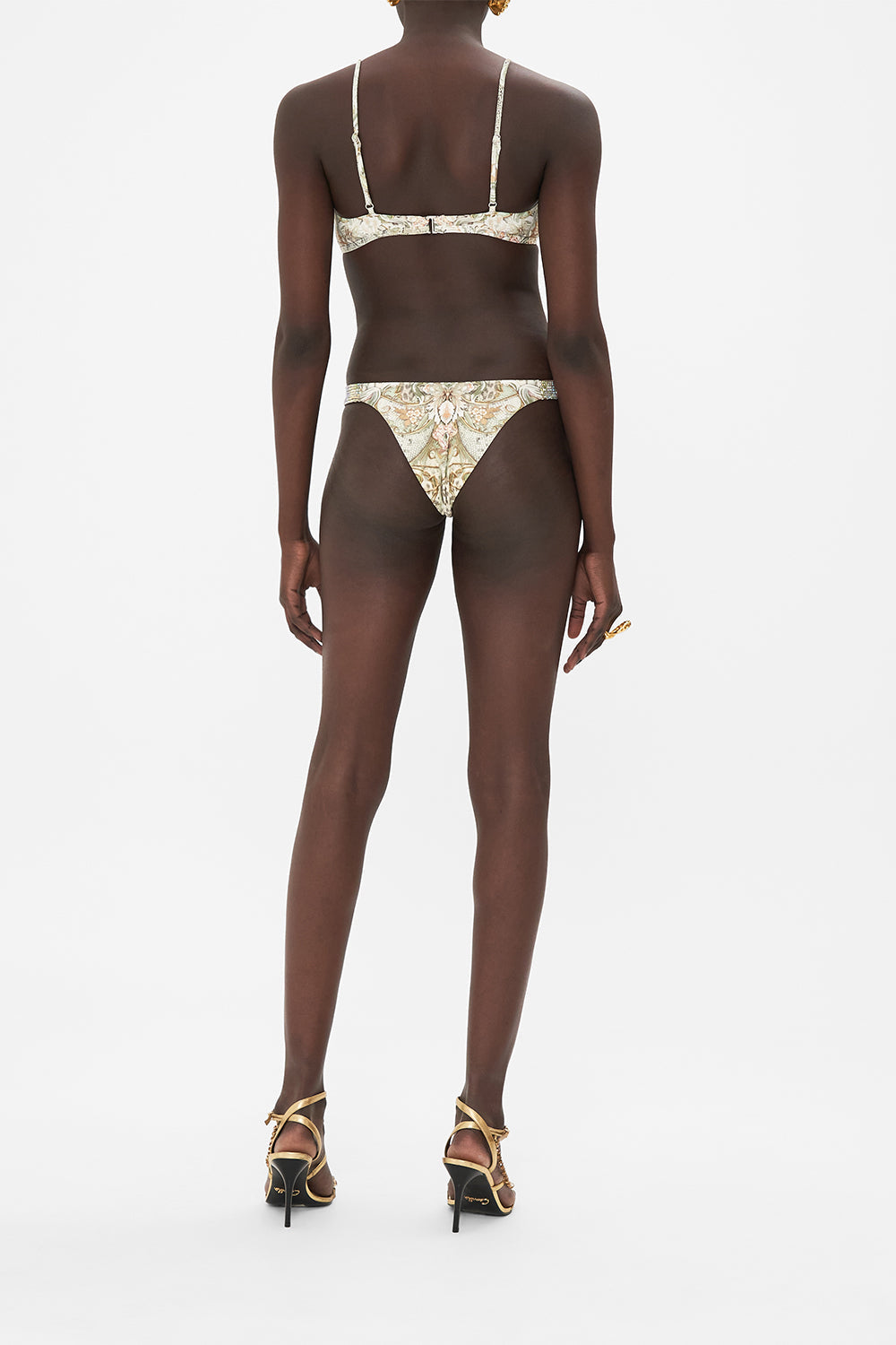 The CAMILLA ELASTIC WAIST BOARDSHORT WOODSTOCK ROCK in our  print.