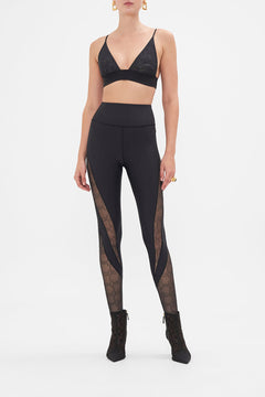 CAMILLA black mesh bra 