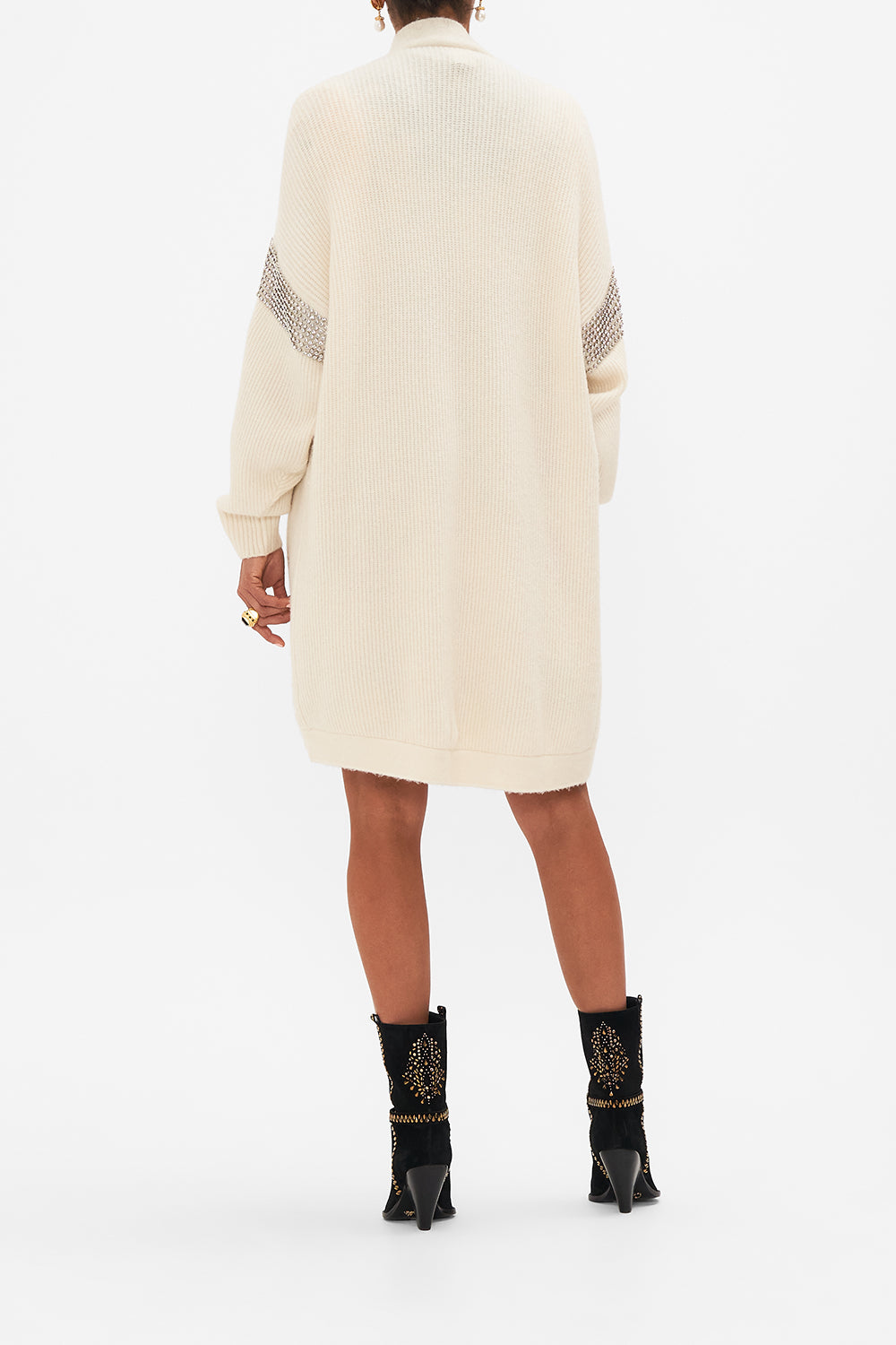 CAMILLA floral ruched underwire bra with removable straps in Stitched in Time print.