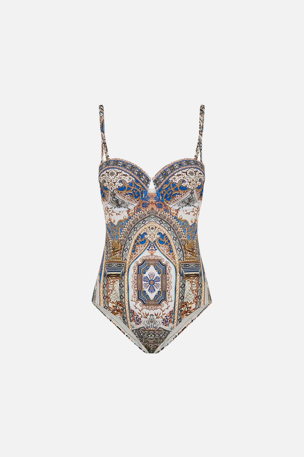 CAMILLA Underwire Cup One Piece in Make Me Your Mosaic Print