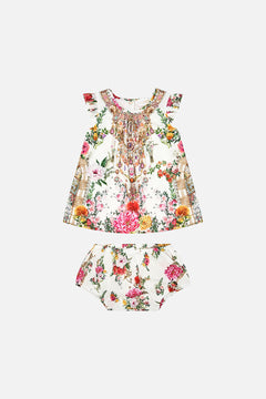 Milla By CAMILLA Babies Top and Bloomer Set in Egyptian Rose print. 