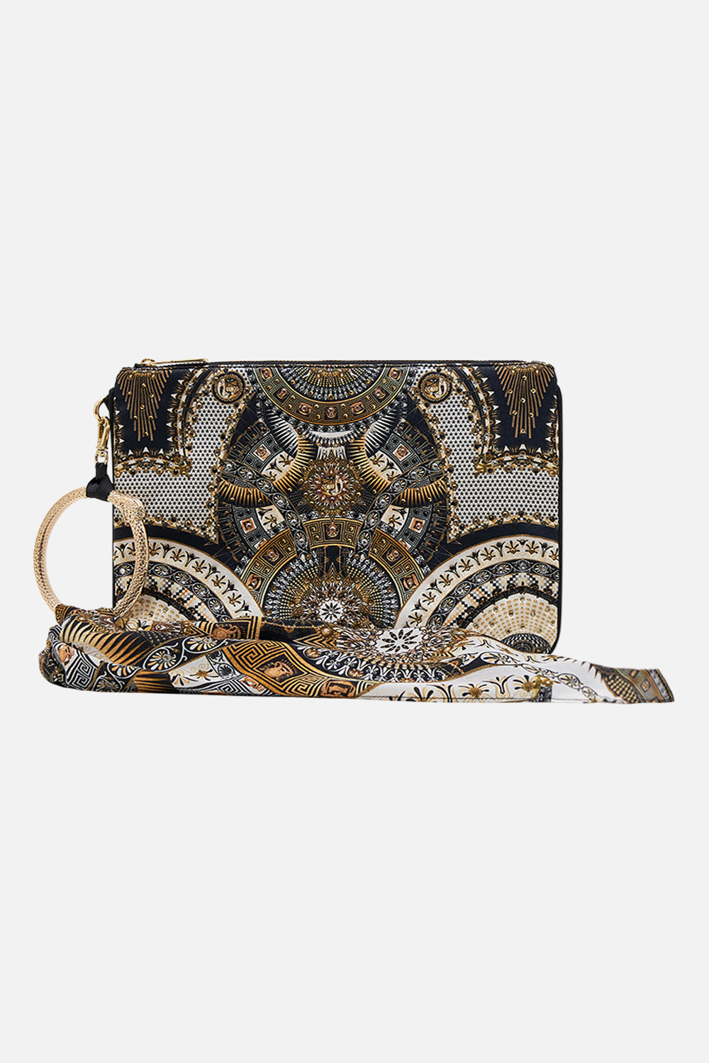 RING SCARF CLUTCH TEMPLES OF DENDARA
