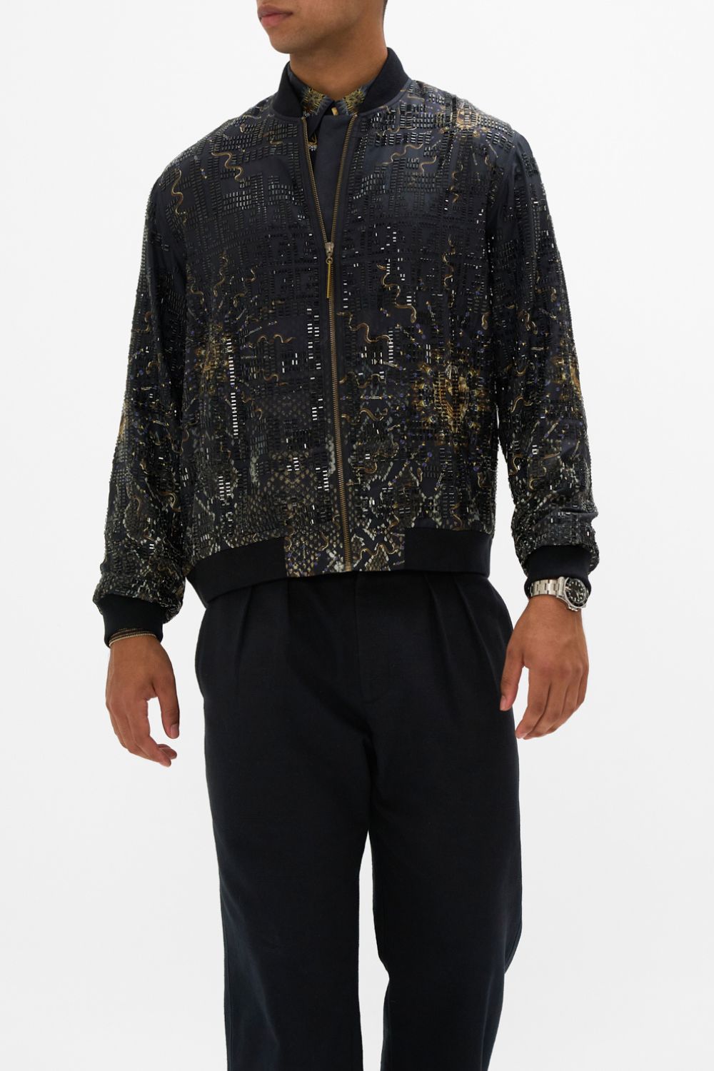 ZIP THROUGH BOMBER JACKET CALL ME CLEOPATRA