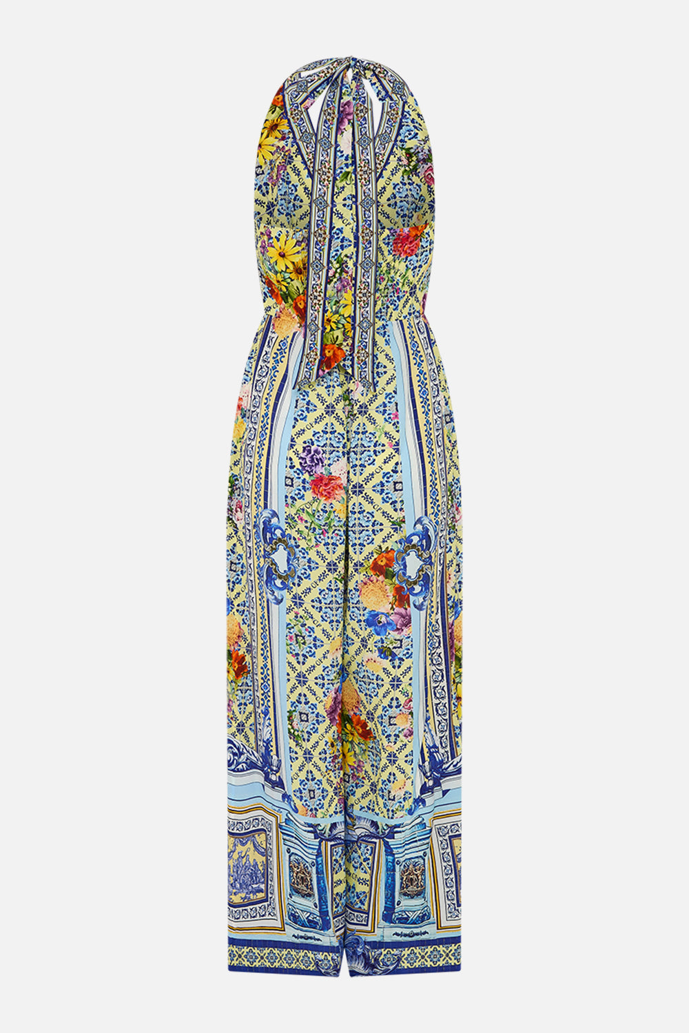 The CAMILLA LONG SCARF THE QUEENS QUARTERS in our  print.