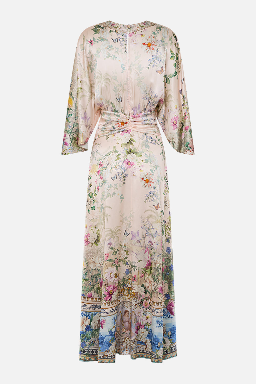 PETAL SLEEVE LONG DRESS PALACIO PLAYGROUND