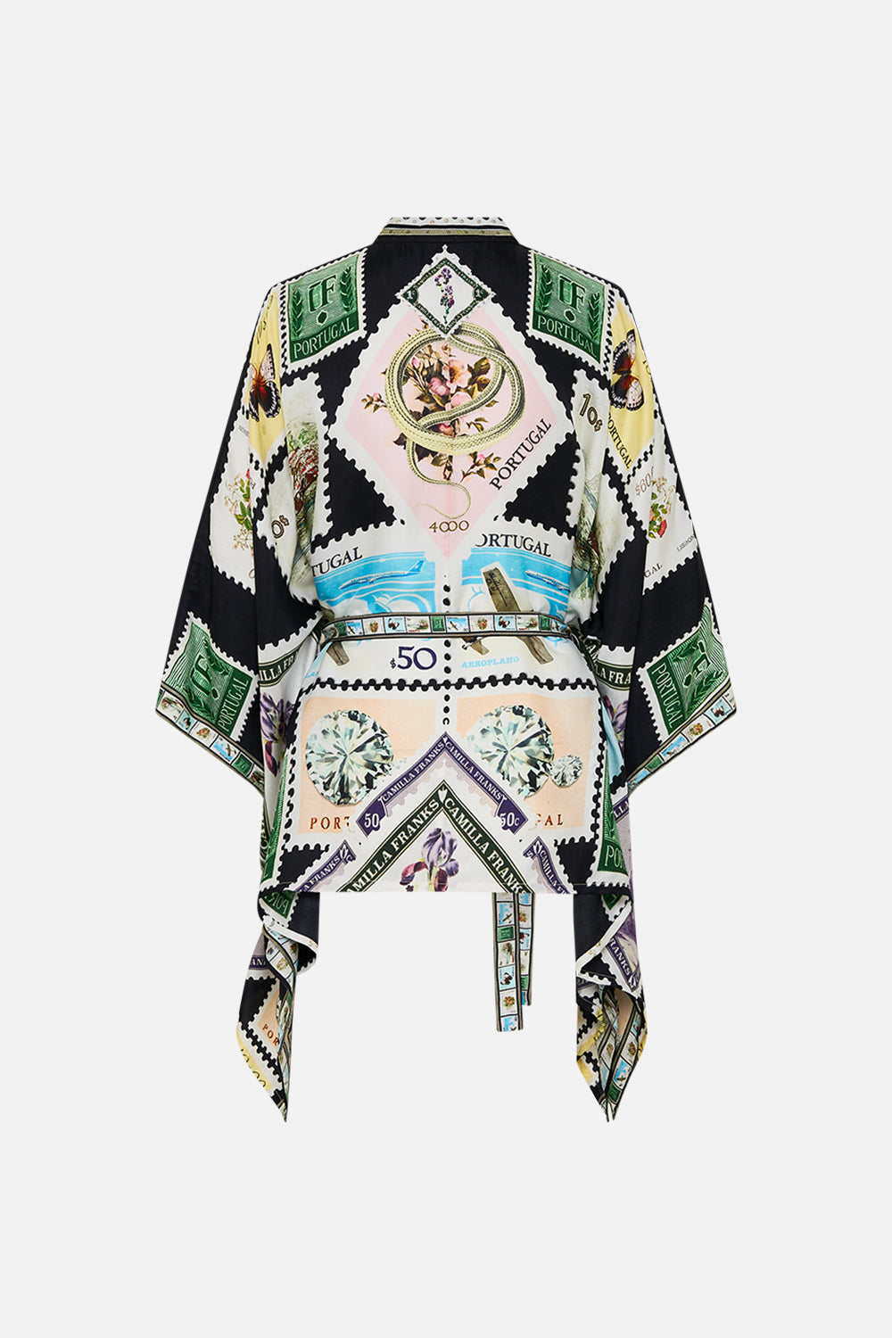 BUTTON THROUGH SCARF BLOUSE MY PORTO PEN PAL