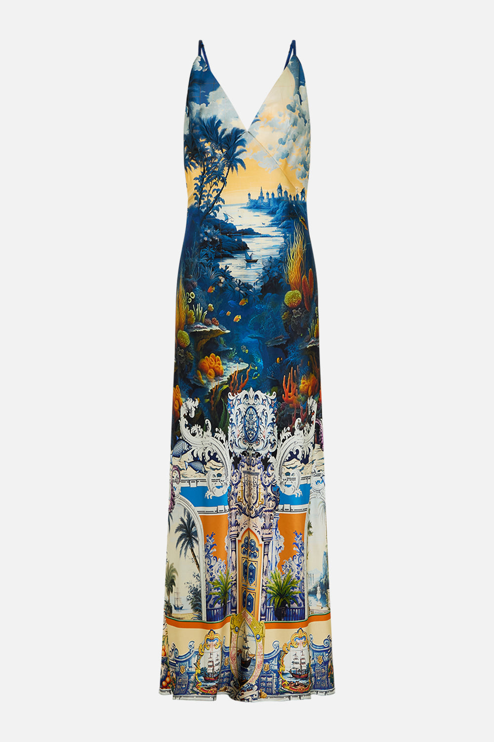 The CAMILLA SHORT LENGTH SWIM SHORT SAL DO MAR in our  print.