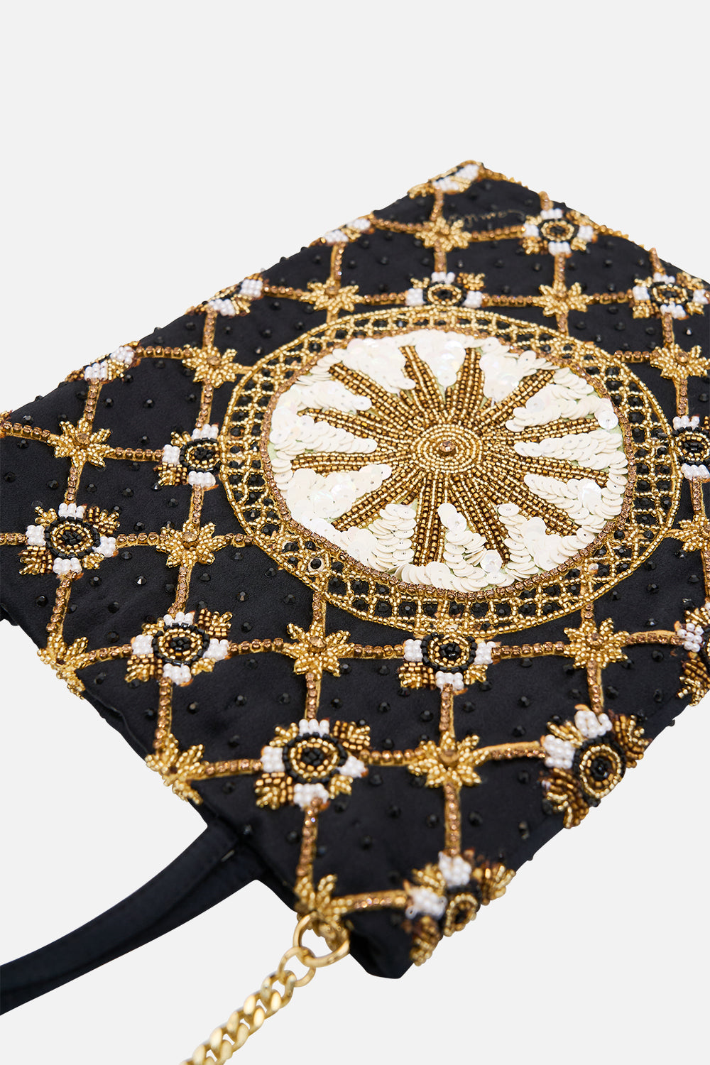 EMBELLISHED MINI TOTE MONARCHY MANIA