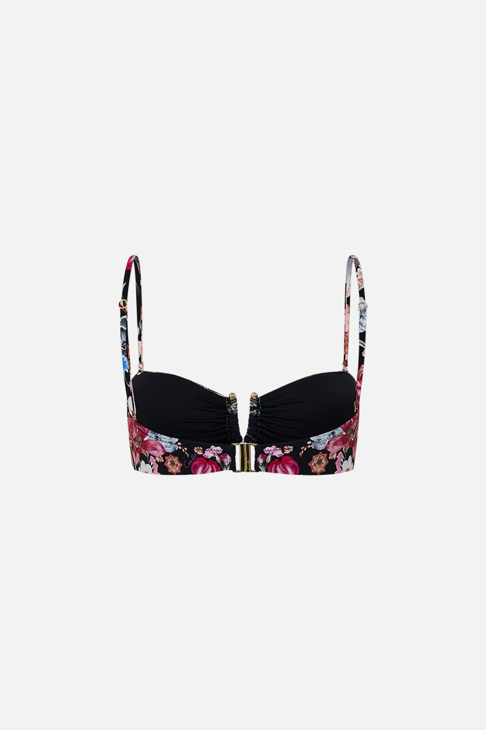 The CAMILLA SHOESTRING STRAP KAFTAN ROCOCO GLOW in our  print.