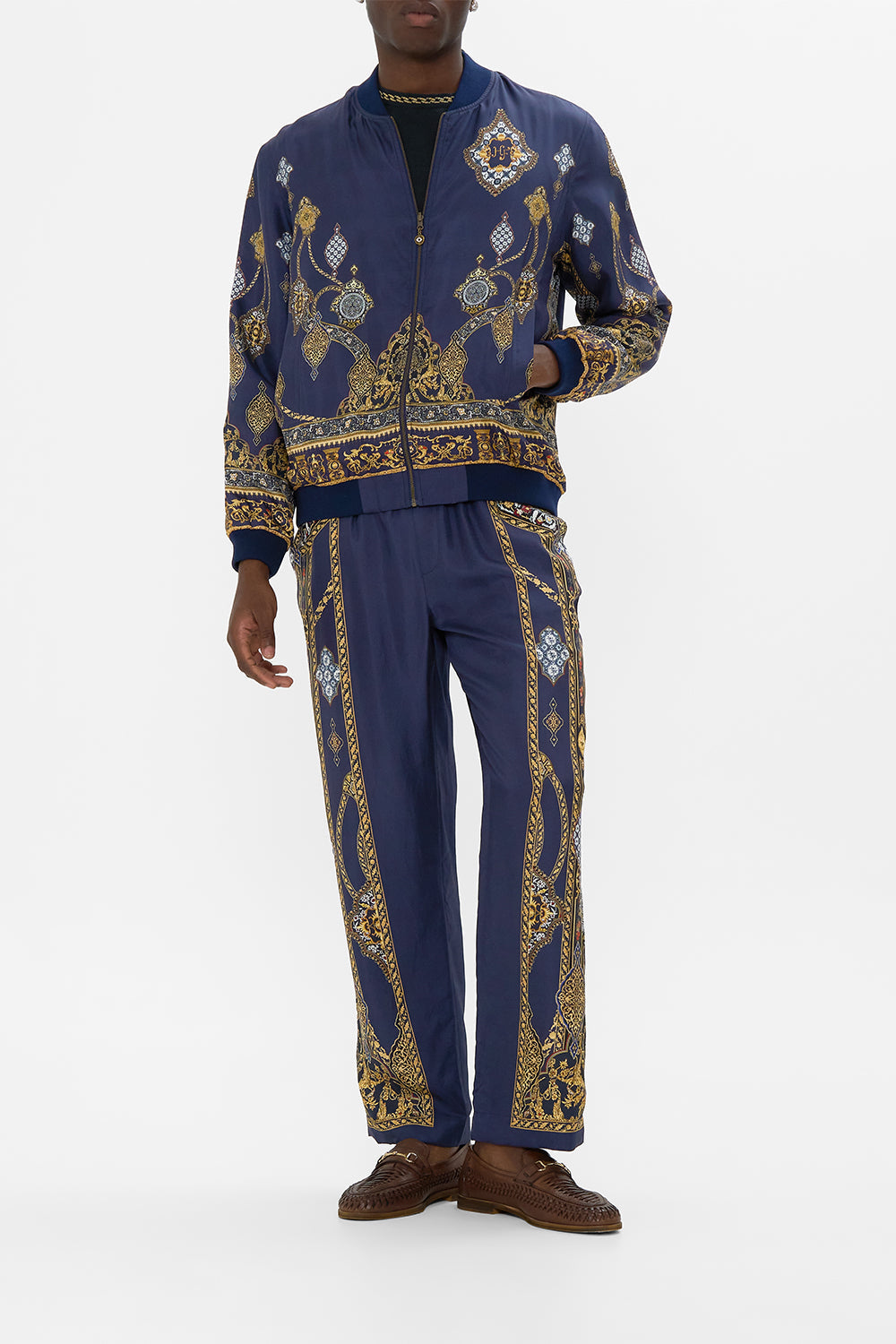 The CAMILLA MINI SHIRT DRESS ISTANBUL ANIMALIA in our  print.