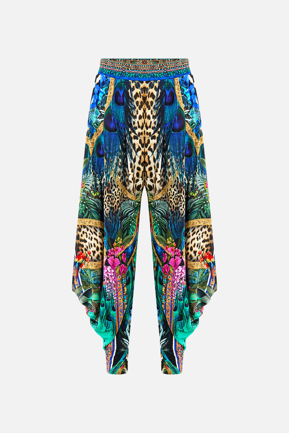 The CAMILLA WIDE BODY COLLARED BLOUSE BENEATH THE ANDALUSIAN SUN in our  print.