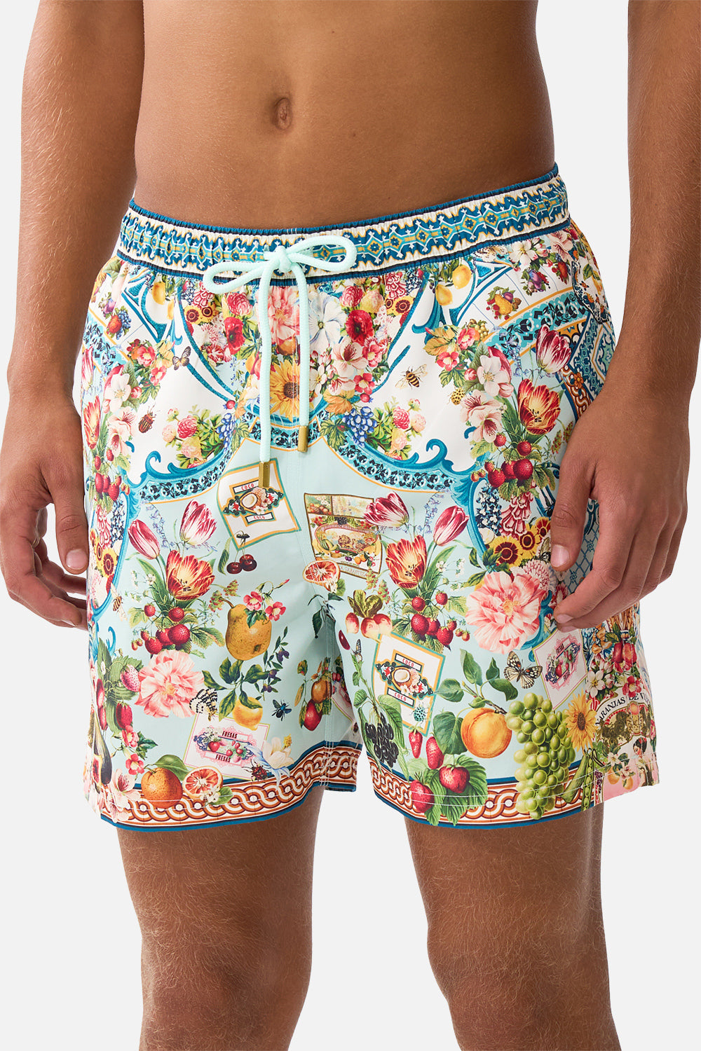 The CAMILLA BOXER SHORT MAGIC OF THE MERCADO in our  print.