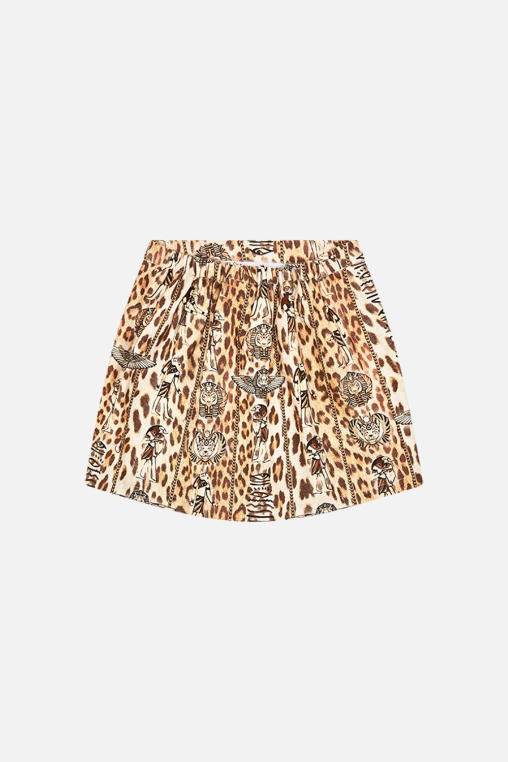 Milla By CAMILLA Kids Mini Skirt with Pockets in 12-14 Views of the Valley Print.