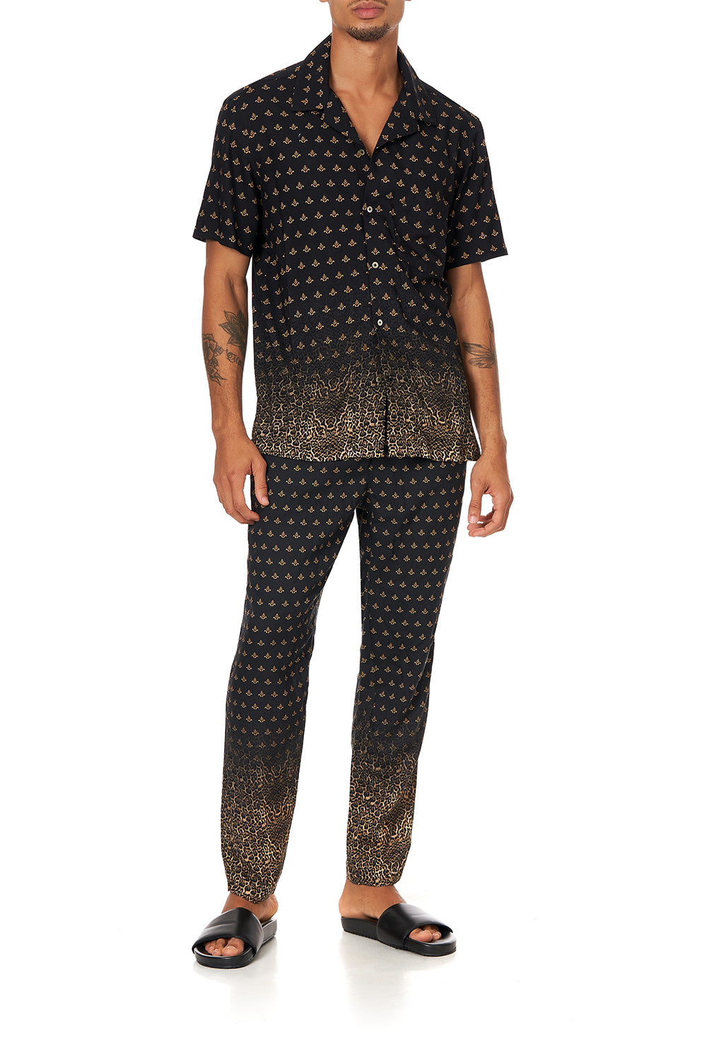 SHORT SLEEVE CAMP COLLARED SHIRT ABINGDON PALACE