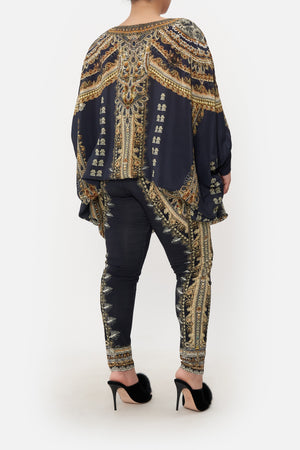 SHORT KAFTAN WITH CUFF ITS ALL OVER TORERO