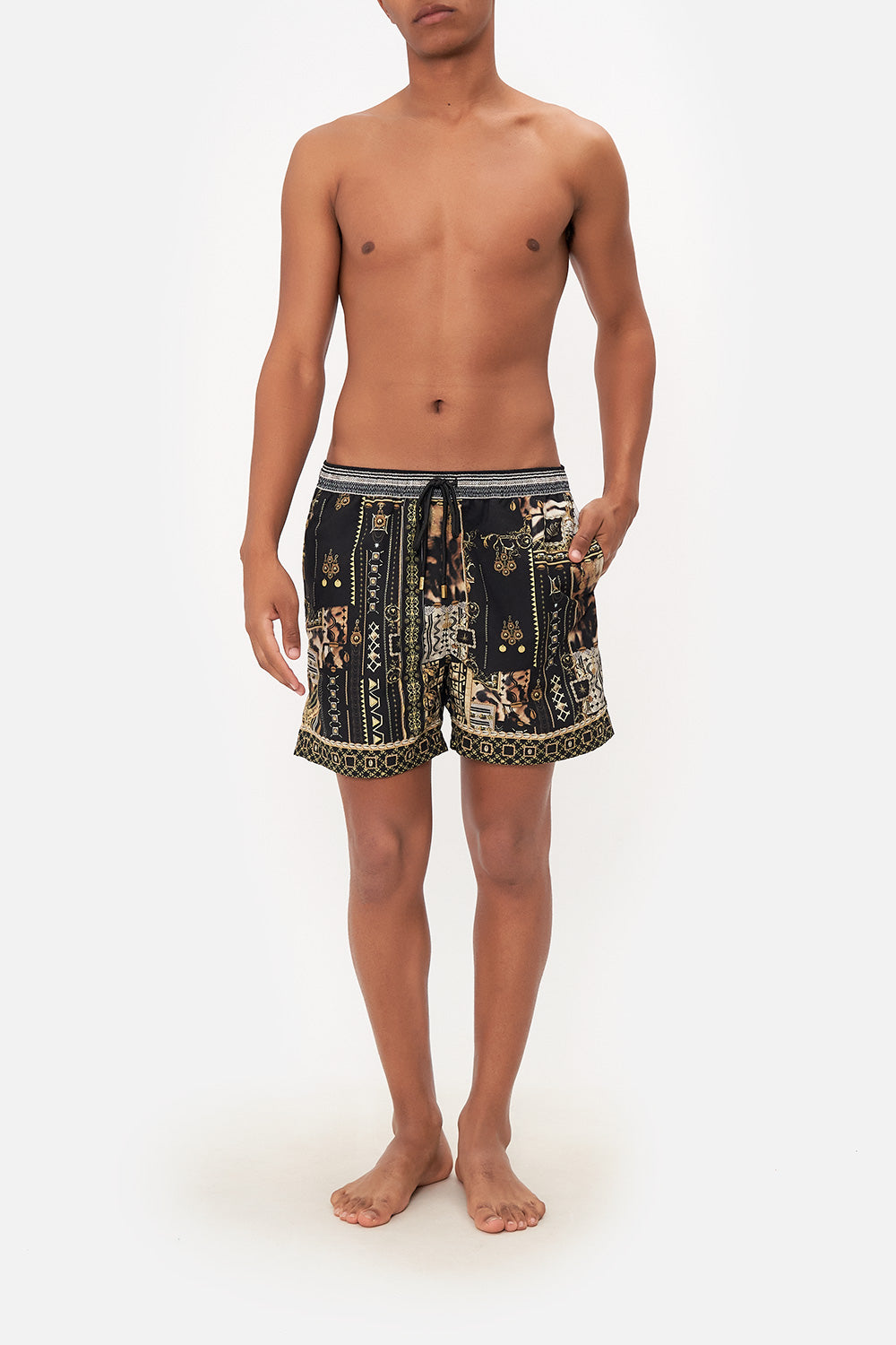 ELASTIC WAIST BOARDSHORT DESERT DREAMS