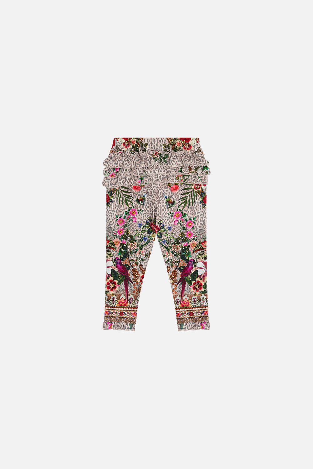 BABIES LEGGINGS WITH FRILLS LEOS BOUQUET