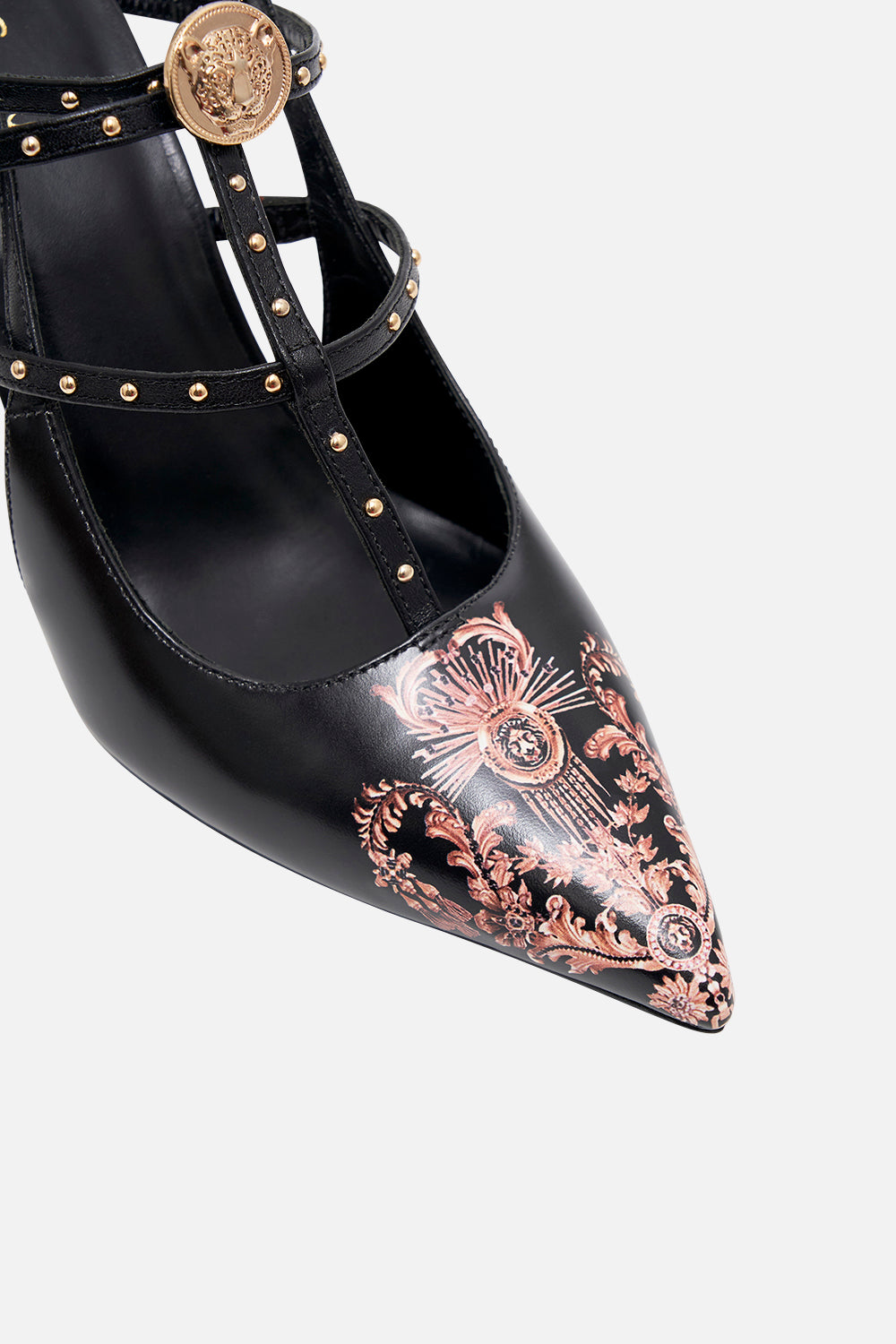 PORTIA HIGH HEEL PUMP SOLID BLACK