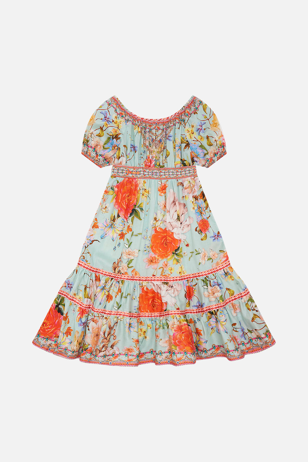 Product view of MILLA By CAMILLA kids floral print maxi dress Talk The Walk print