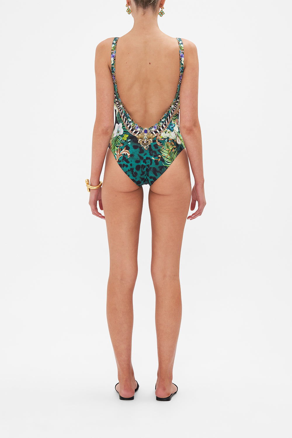 SCOOP ONE PIECE WITH TRIMS SING MY SONG