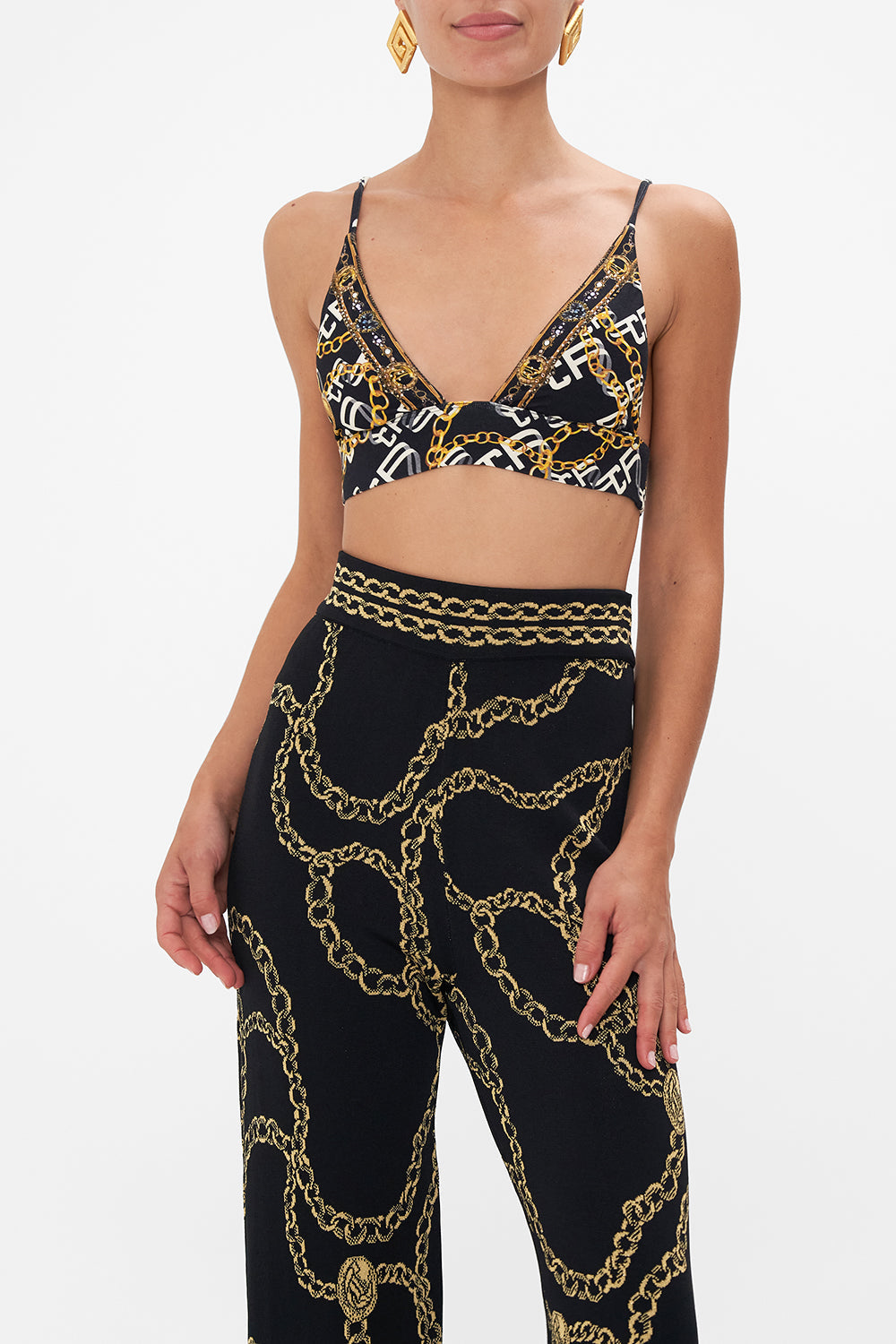 SOFT PULL ON TRI BRA TETHER ME NOT