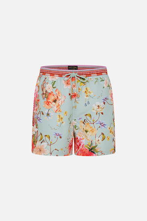 Product view of Hotel Franks by CAMILLA mens floral print boardshorts in Talk The Walk print