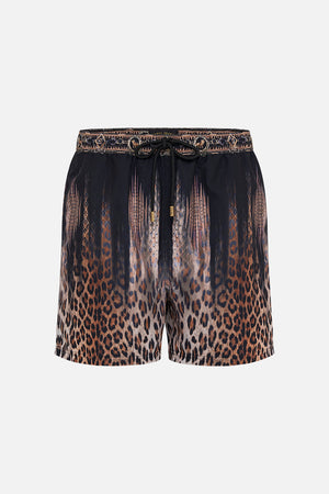 Product view of Hotel Franks by CAMILLA mens animal print boardshorts in Jungle Dreaming print
