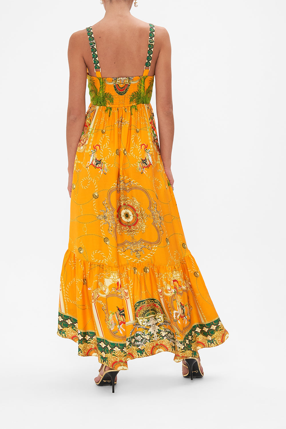 TIE FRONT HIGH LOW DRESS DANCING WITH THE BULLS