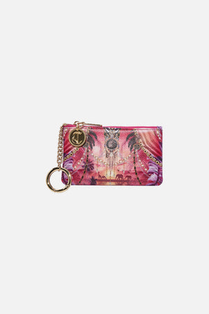 Product view of CAMILLA cardholder in Wild Loving print