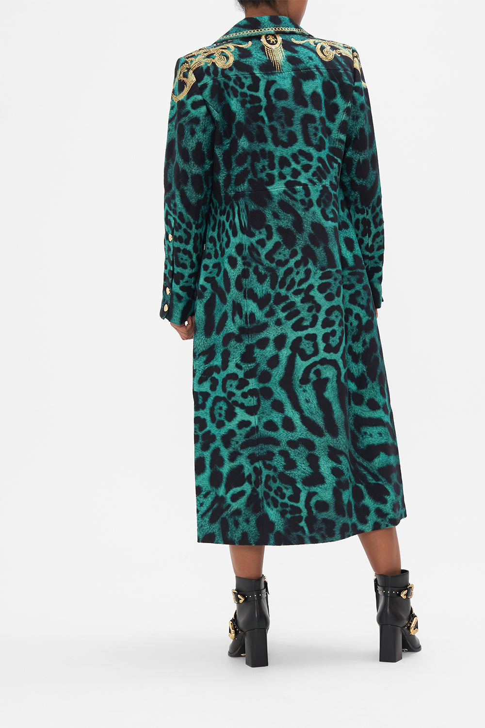 LONG BUTTON FRONT COAT SING MY SONG