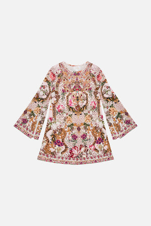 Product view of MILLA BY CAMILLA kids sleeve dress in Bambino Bliss print