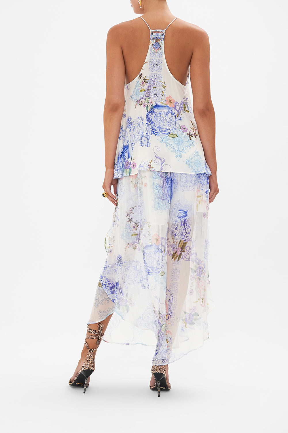 T BACK SHOESTRING TOP PAINT ME POSITANO