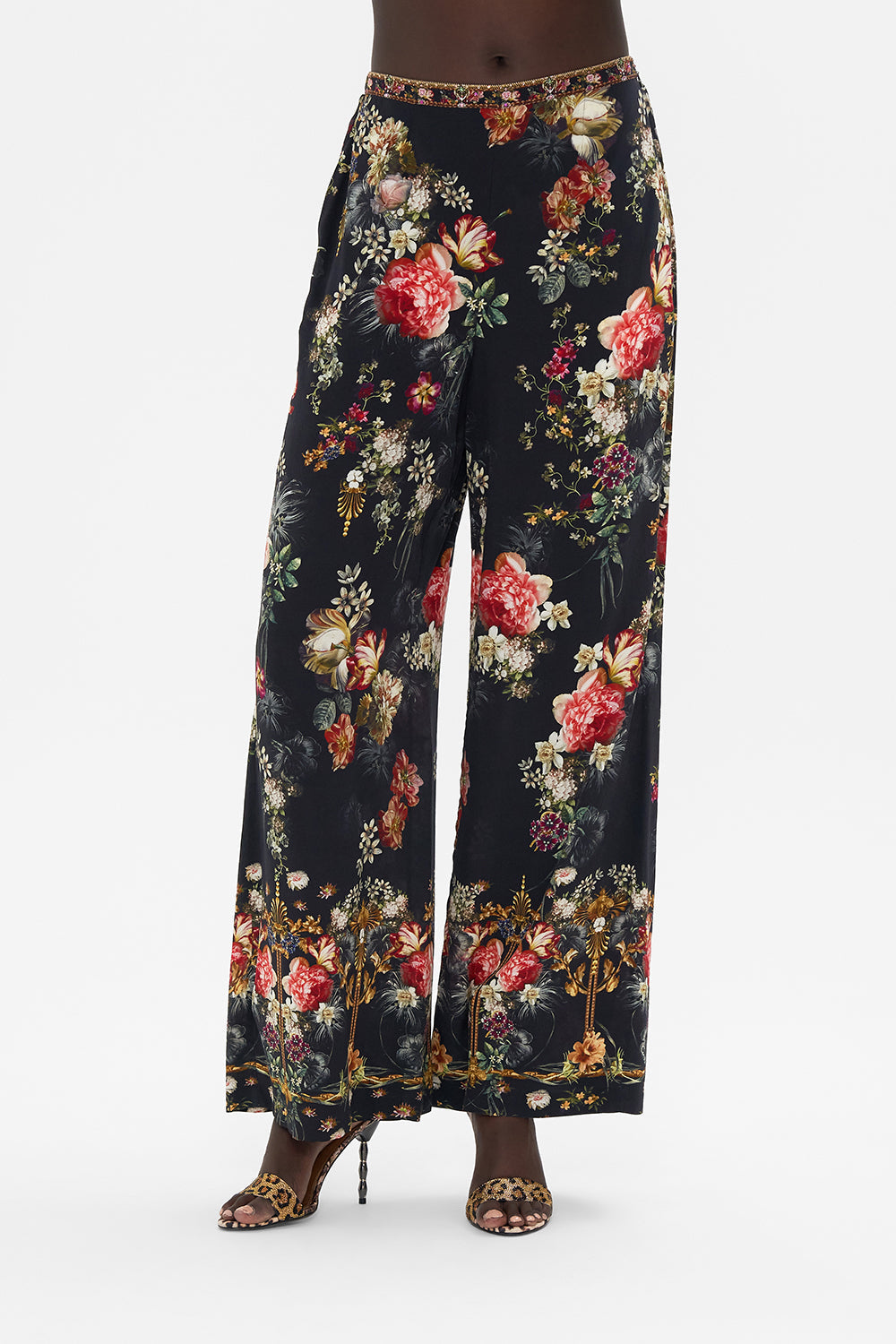 MINIMAL WIDE LEG PANT SEVILLE SWEETHEART