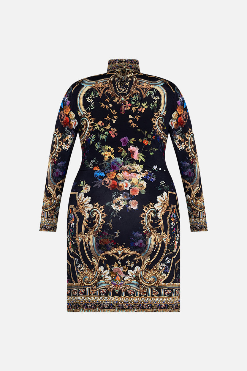 CROSS FRONT MINI DRESS PLAY YOUR CARDS RIGHT main image 0