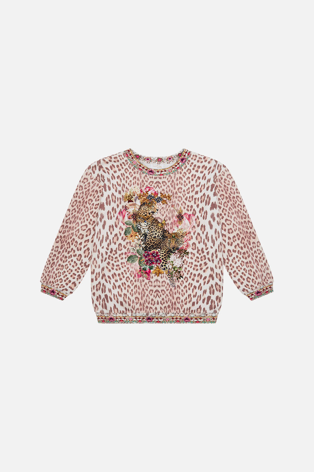 Product view of MILLA BY CAMILLA kids sweater in Bambino Bliss print