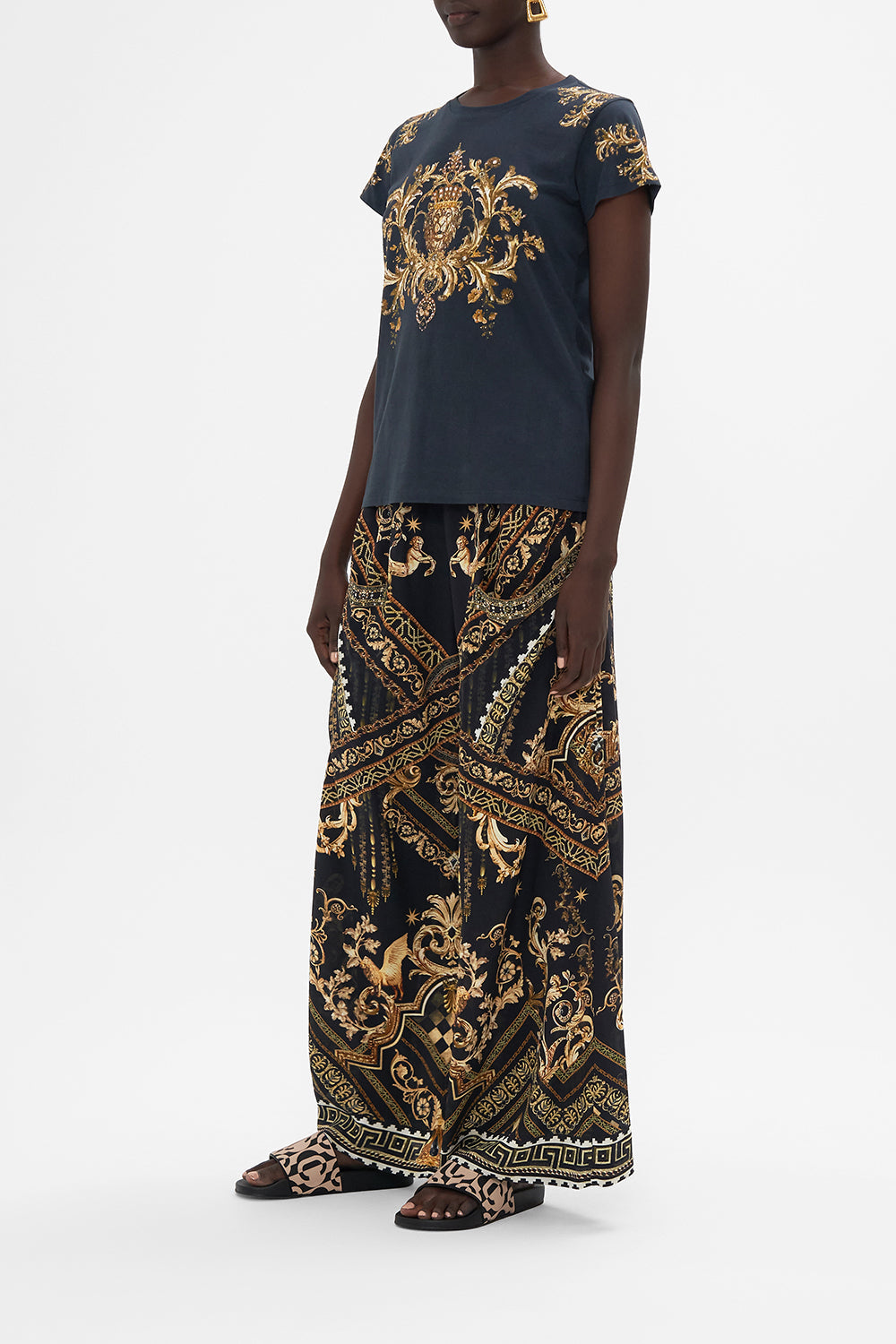 ORGANIC COTTON SLIM FIT TEE  DUOMO DYNASTY