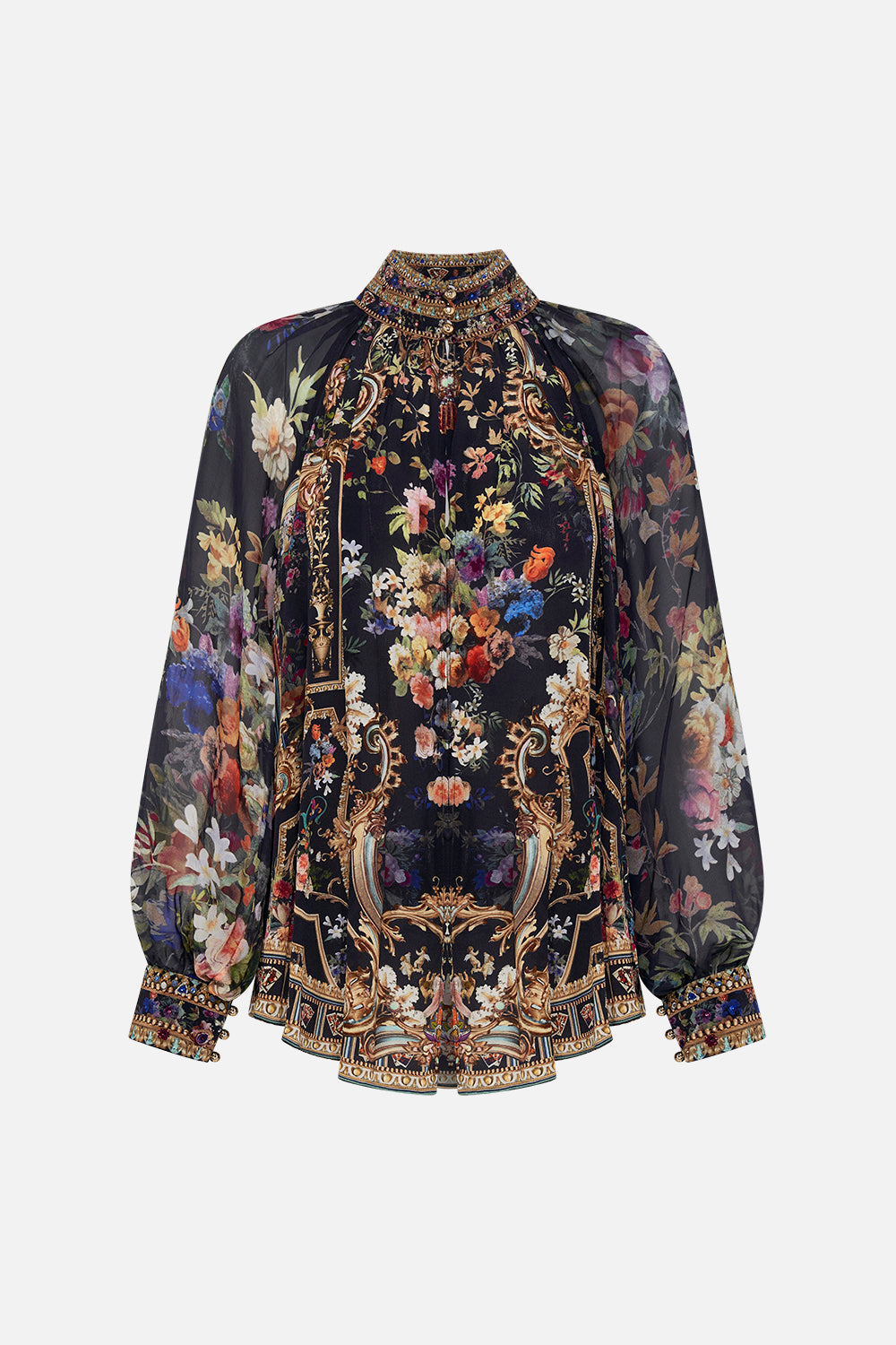 RAGLAN BUTTON UP SHIRT PLAY YOUR CARDS RIGHT