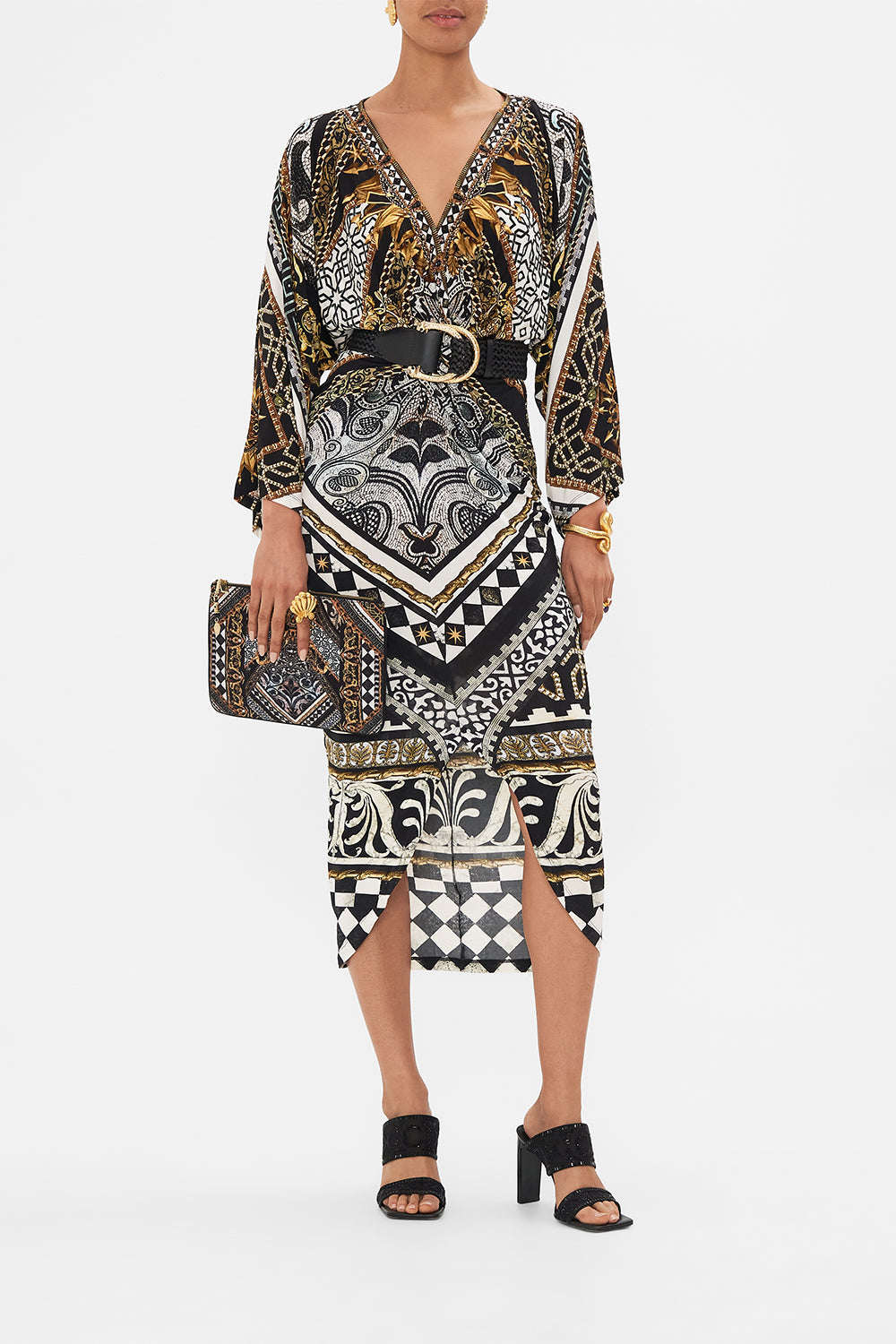 SMALL CANVAS CLUTCH LOOK UP TESORO