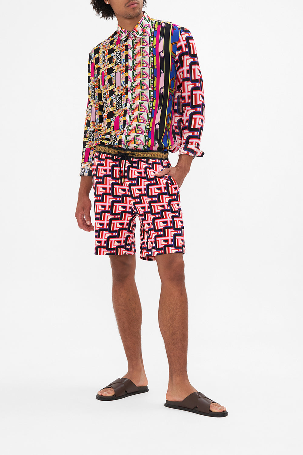 The CAMILLA SCALLOPED EDGE LAYER LETTERS FROM A VINEYARD in our  print.