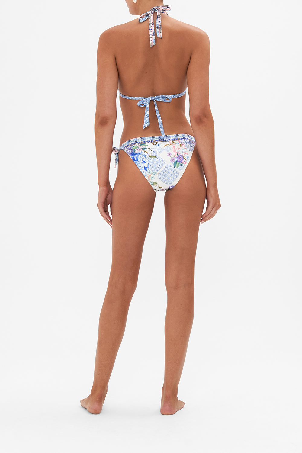 SOFT TIE TRI BIKINI WITH TRIMS PAINT ME POSITANO