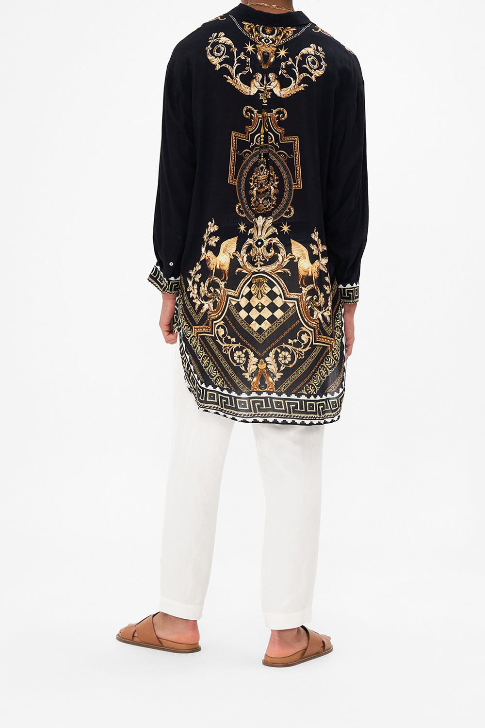 LONG LINE BUTTON UP MANTAN DUOMO DYNASTY