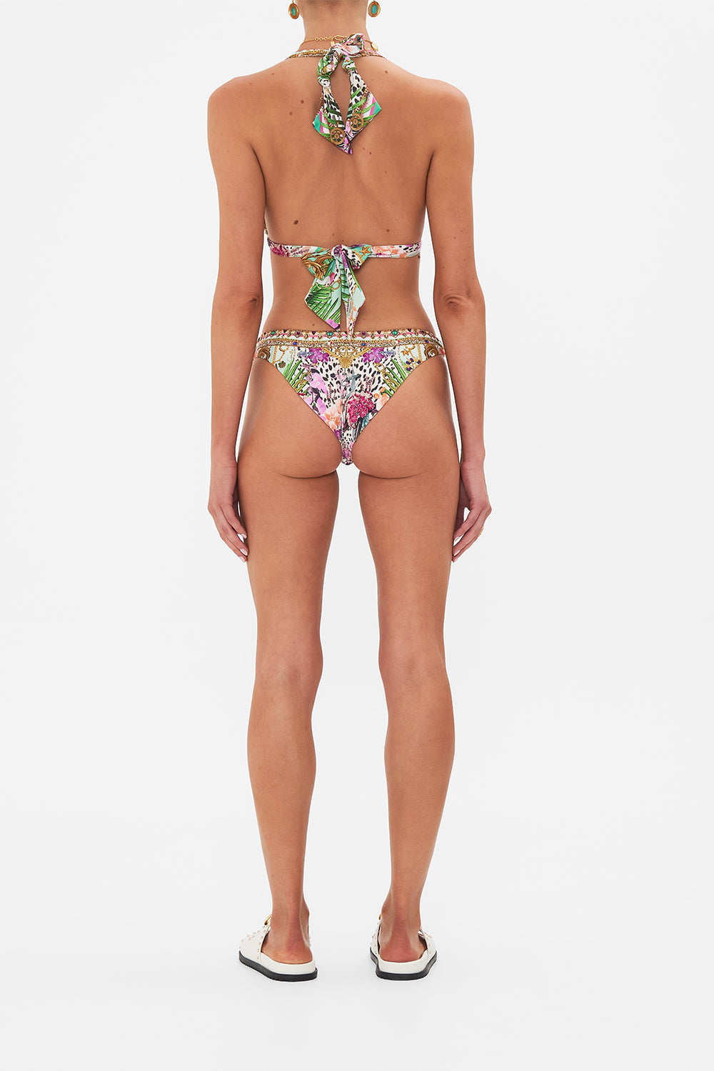 SOFT TIE BIKINI WITH TRIM DEAR AMORE MIO