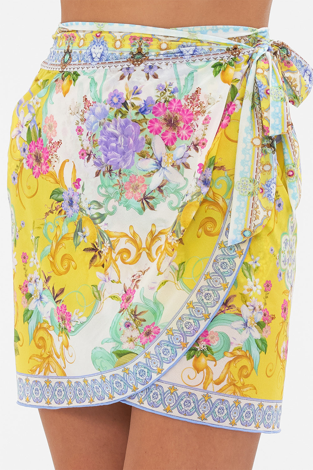 SHORT DRAPED SARONG CATERINA SPRITZ