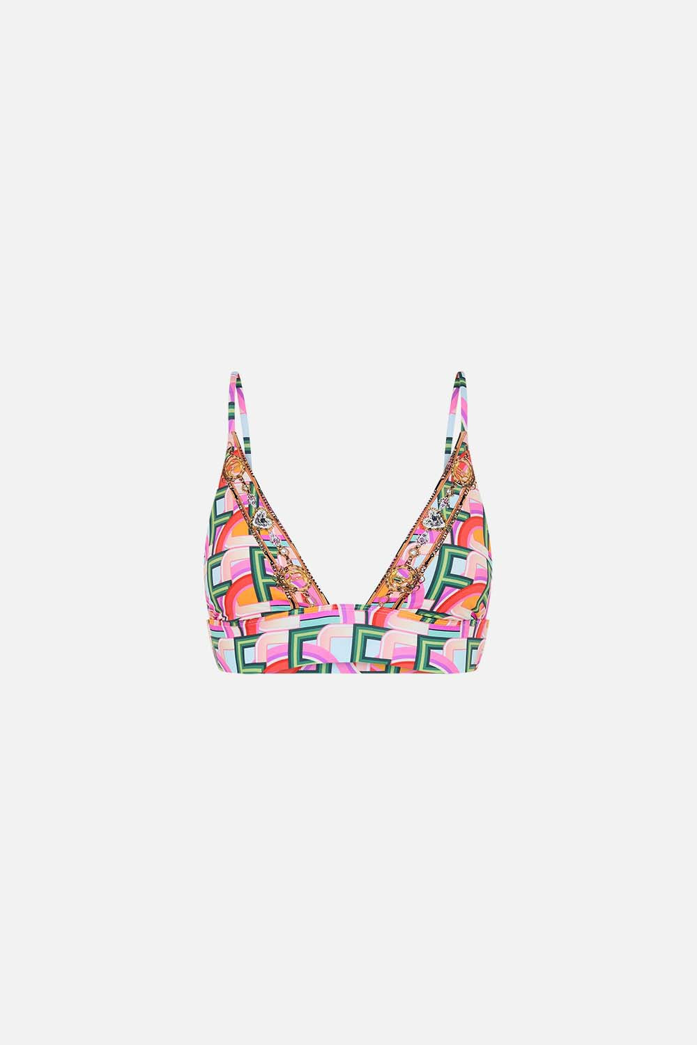 The CAMILLA CIAO CIAO SUNGLASSES LOOK UP TESORO in our  print.
