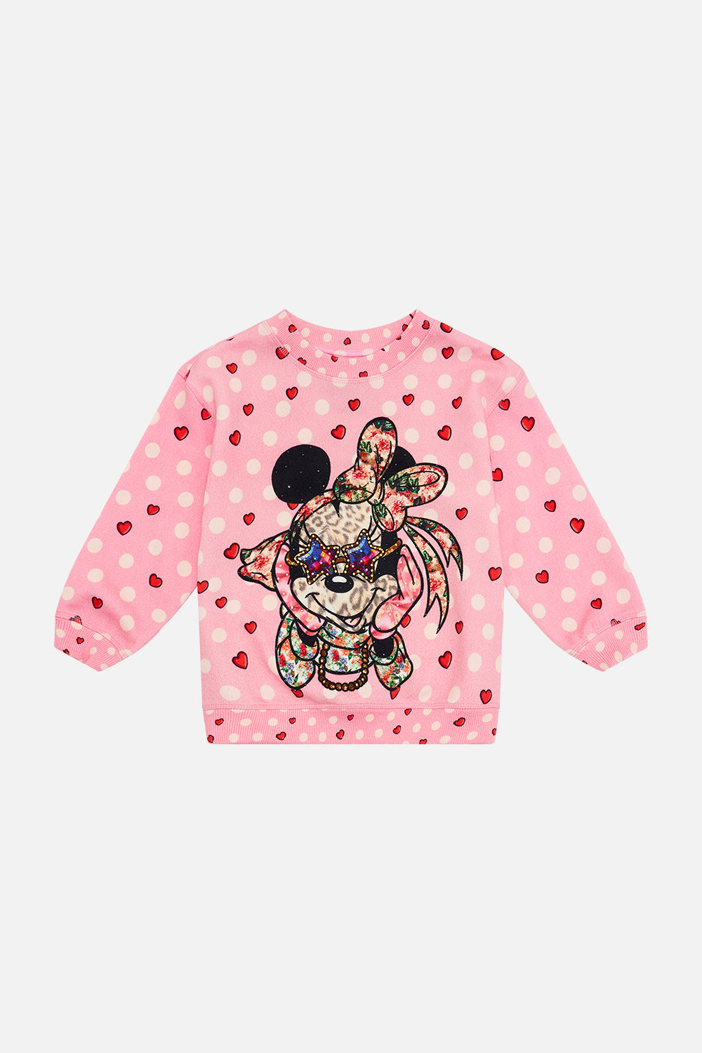 KIDS RELAXED SWEATER 4-10 MINNIE MOUSE MAGIC
