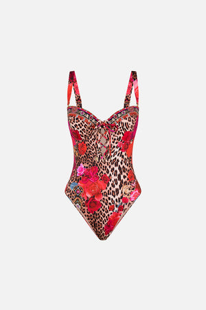 Product view of CAMILLA resortwear one piece swimsuit in Heart Like A Wildflower print