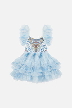 MILLA BY CAMILLA tutu baby blue dress in Season of The Siren print