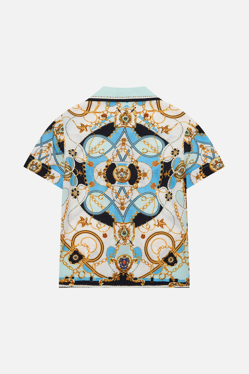 Boys' Short Sleeve Shirt, Sea Charm | CAMILLA AU – CAMILLA EU